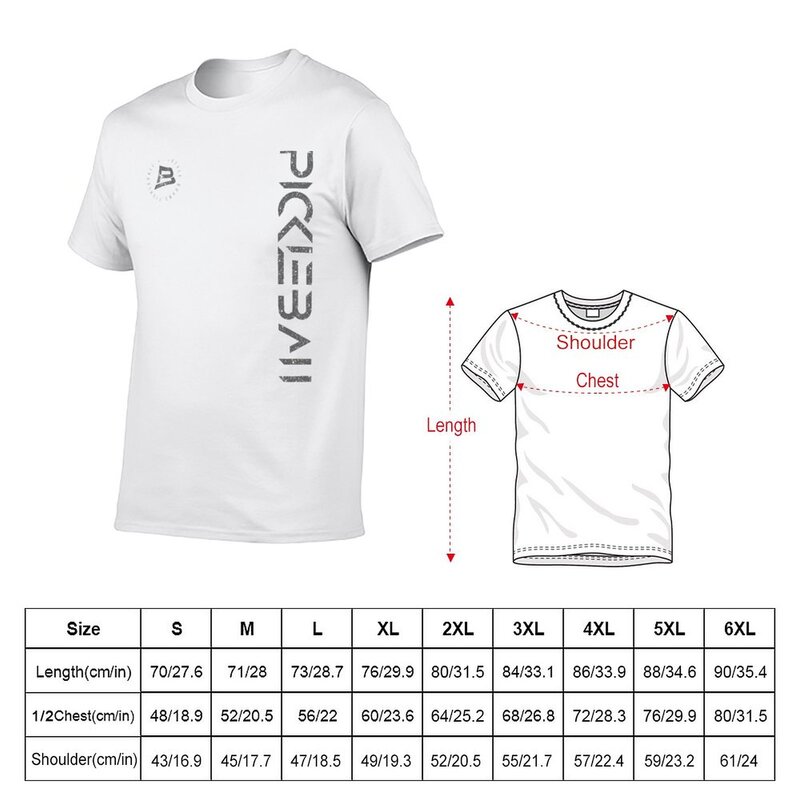 Новая вертикальная футболка Pickleball, футболка, короткая спортивная рубашка для мальчиков, белые футболки, мужские футболки