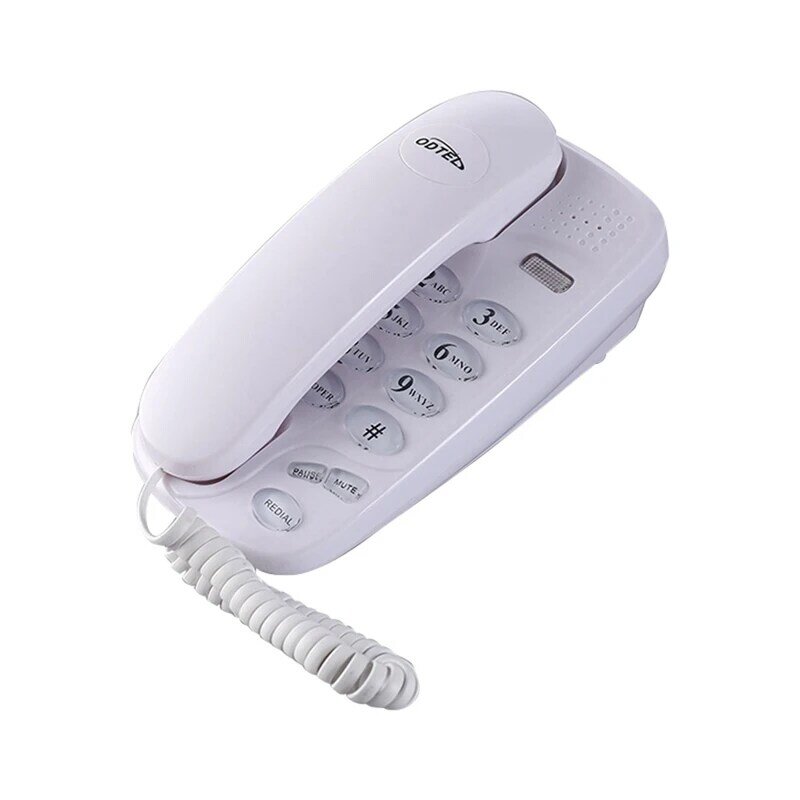 KXT-580-Wall-Mounted Telefone com botão grande, telefone com fio, suporte a máquinas, montagem na parede, Desk Phone