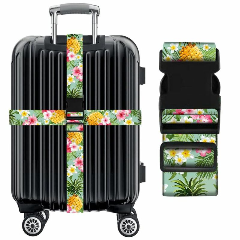 Sangle transversale pour bagages, ceinture d'emballage groupée, ceinture de bagage réglable, valise antivol, environnement, accessoires de bagages