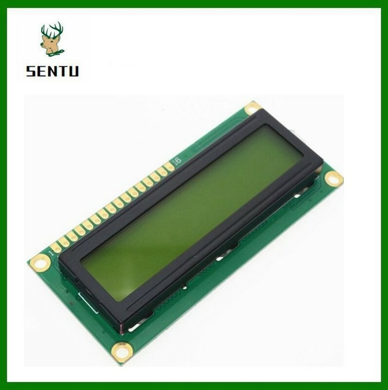 Industrial Grade LCD1602 1602 module Blue Green screen 16x2 Character LCD Display Module HD44780 Controller blue black light