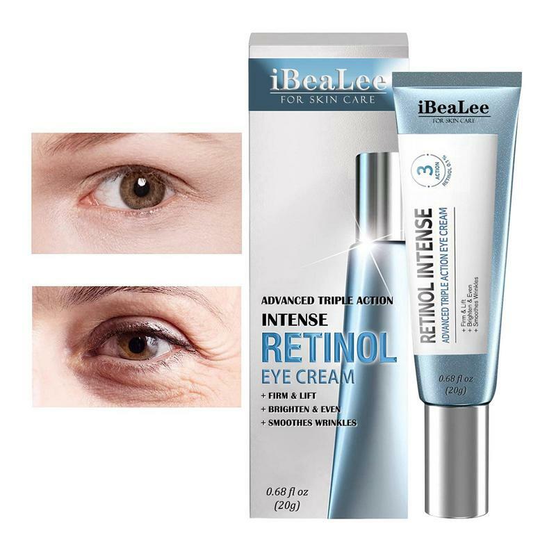 Retinol Eye Cream, Anti-rugas, Anti-inchaço, aperto, essência ocular, hidratante, círculos escuros, sob cuidados oculares