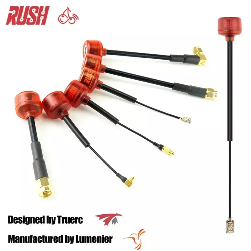 Rush Cherry  5.8G Antenna SMA MMCX UFL IPEX LHCP RHCP   long range Antenna Connector Adapter Stubby For Racing Drone Goggles
