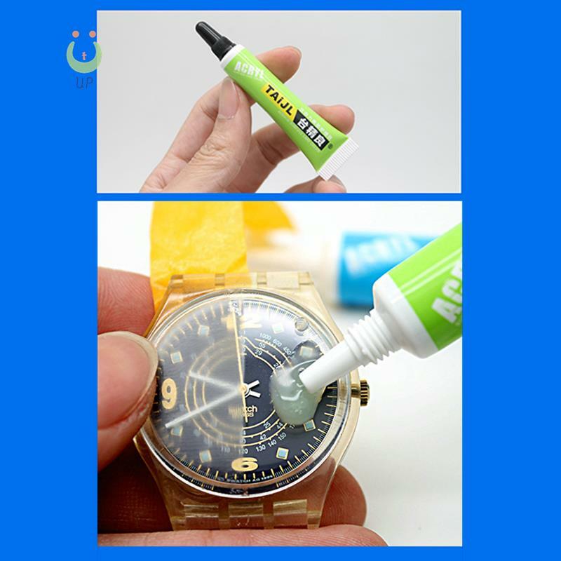 Полировальная паста Polywatch для часов, пластмассовая акриловая паста для удаления царапин и шлифования очков