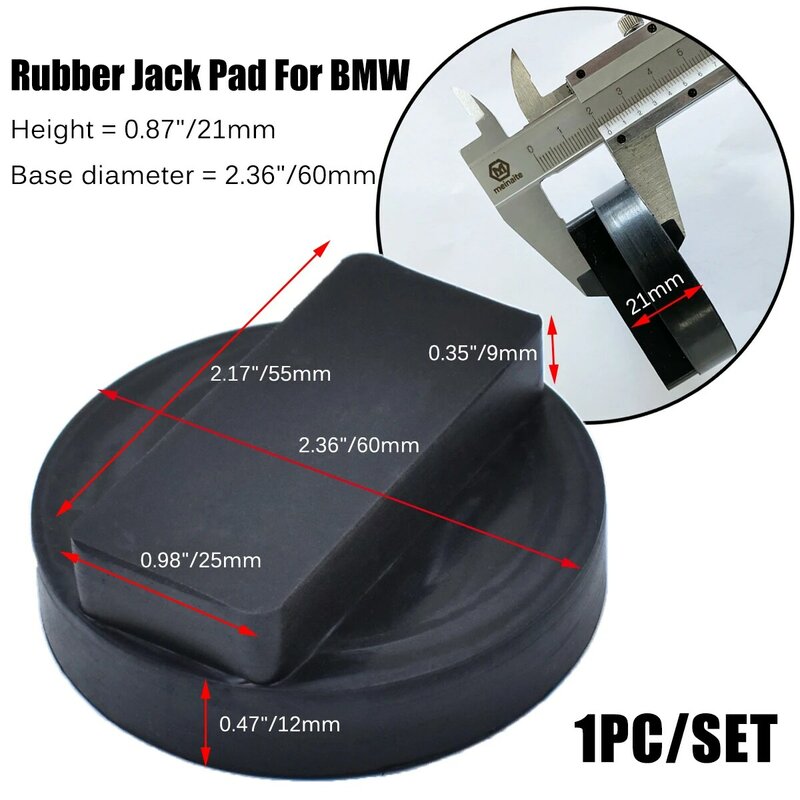 Rubberen Jacking Point Jack Pad Adapter Voor Bmw 3 4 5 Series E46 E90 E39 E60 E91 E92 X 1X3X5X6 Z4 Z8 1M M3 M5 M6 F01 F02 F30 F10