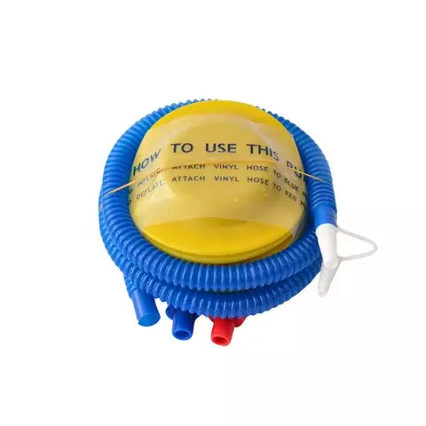 インフレータブル玩具用フットアンドハンドタイプ空気ポンプ、ラテックスバルーンアクセサリー、誕生日パーティー用品、1個、2個