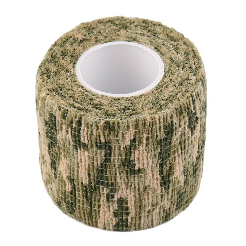 1pc Reusable Camouflage Invisible Tape Concealed Auxiliary Tool For Protecting Equipment And Improving Grip 5cm X 4.5m