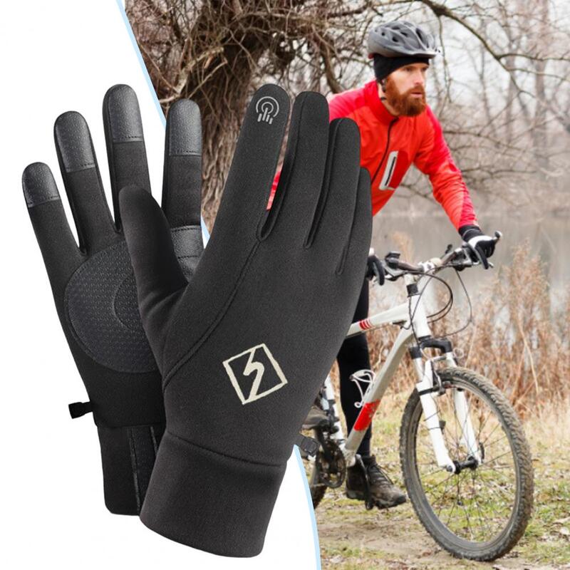 Winter Gloves 1 Pair Versatile Wear Resistant Washable  Sports Fishing Touchscreen Driving Motorcycle Ski Gloves for Skating