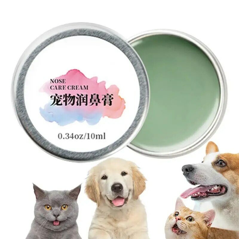 Pelembab untuk anjing krim penyembuhan hidung anjing alami untuk anjing 10ml krim hidung tanaman Lick-Safe mentega krim penyembuhan hidung anjing