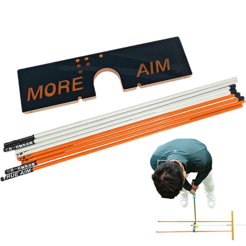 Golf Swing Trainer Target Dashboard With 8 Alignment Poles 3 In 1 Golf Putting/ Chip Practice Target Goal Swing Alignment Aiming