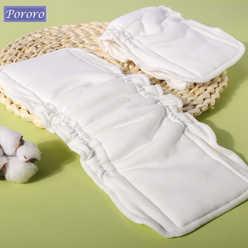 スポーツoro-赤ちゃん用の再利用可能な布おむつ,洗える5層インサート,交換可能なリネン,1個