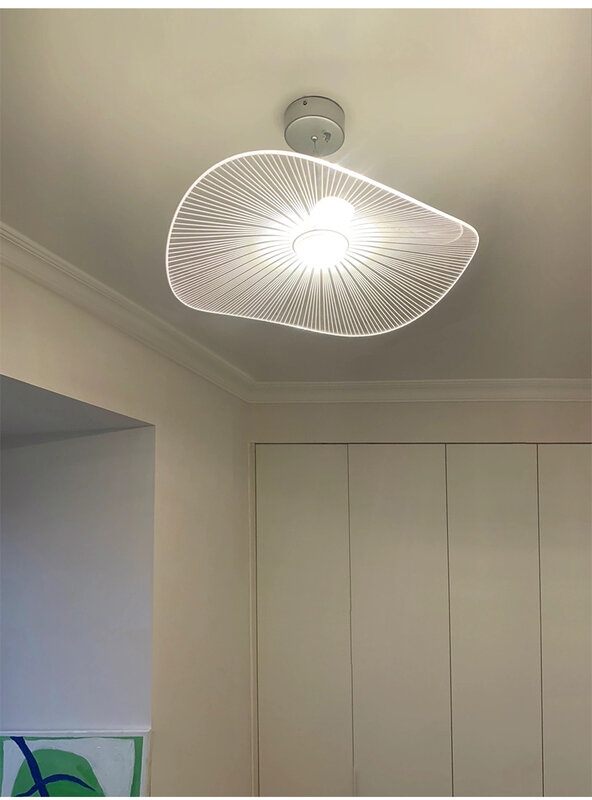 Neue Lotus Blatt Anhänger Lampe Persönlichkeit Acryl Abdeckung LED Leuchten Für Bar Suspension Leuchte esstisch Lusres 220V