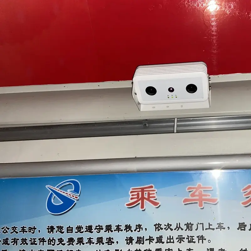 Sistema de conteo de pasajeros del metro, cámara 3D, contador de pasajeros automatizado para autobuses, medición de caídas, monitoreo de flujo de clientes