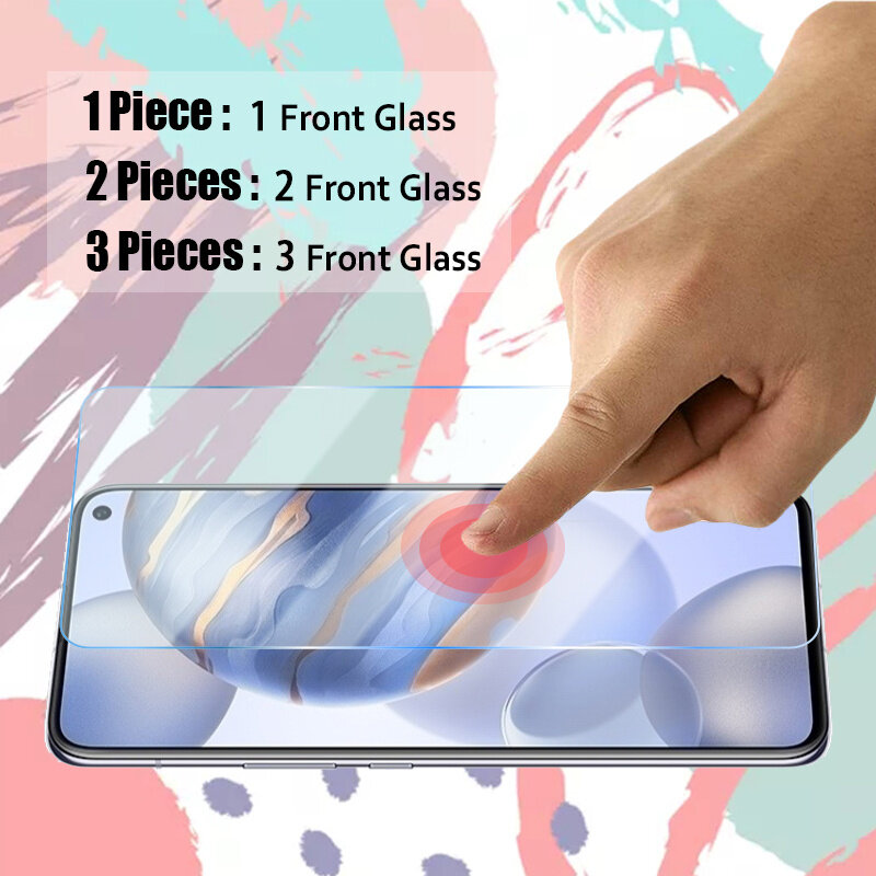 3PCS Protective Glass For Honor 10 9 30 20 10X 9X 8 Lite 9S 8S Screen Protector For Honor 20 Pro 10 20 8X 9X 10i 30 20i Glass