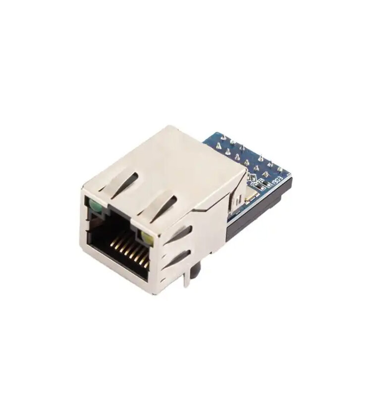 Modul konverter Ethernet USR K6 Kport, ukuran kecil dua arah transmisi TCP UDP UART TTL ke Ethernet