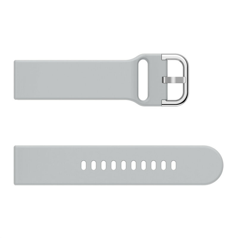 Silicone Band For Xiaomi IMILAB KW66 Quick Release Soft Sport Strap High Quality Bracelet Metal Buckle Replacement Watchband
