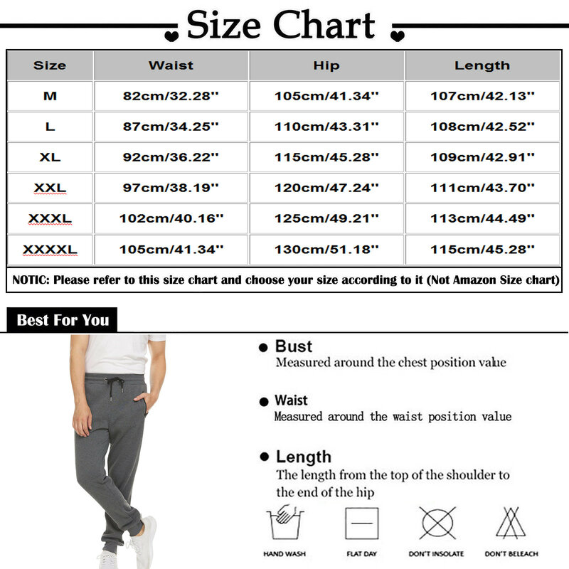 Spring And Autumn Sweatpants For Men Daily Sports Fitness Solid Color Trousers Casual Fitting Running Drawstring Sweatpants