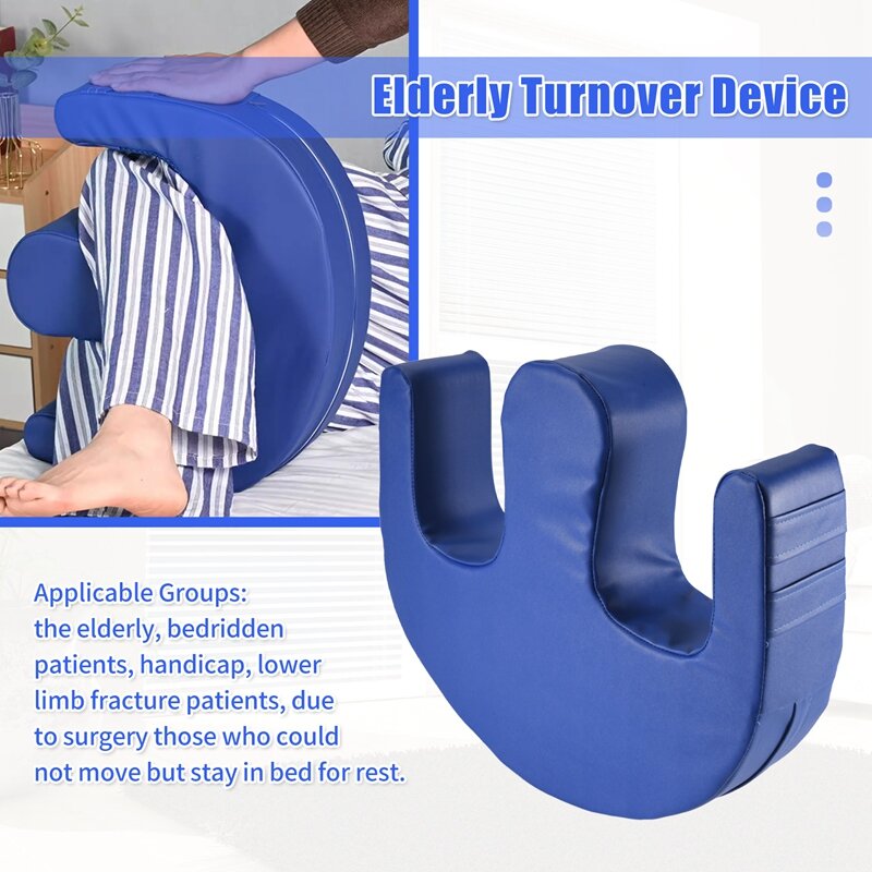 Letto per anziani Turn Over Assistant Pad antidecubito dispositivo infermieristico lato sdraiato Turn Over Pad U Pillow