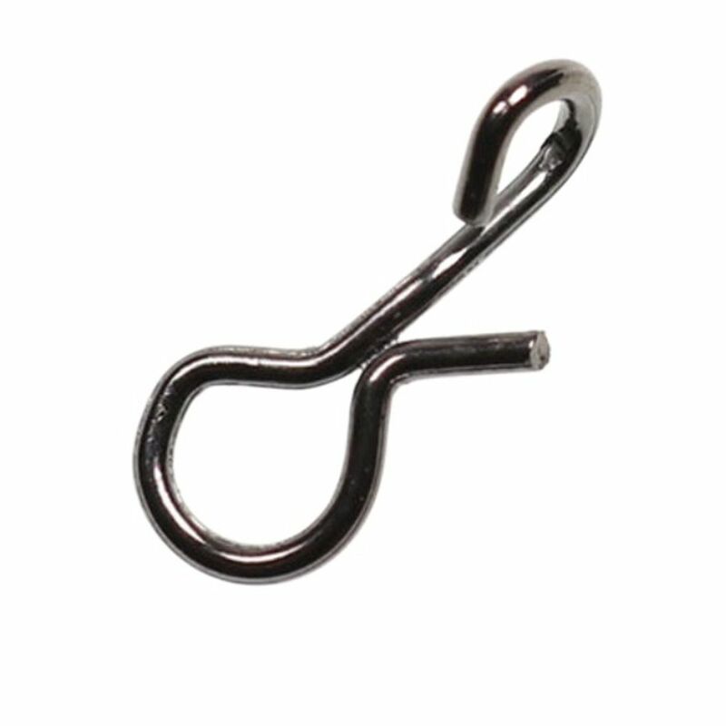 Quick Change Fly Fishing Snap Connect High Carbon Steel Connect Snap for Flies Hook Quick Snap Stainless Steel