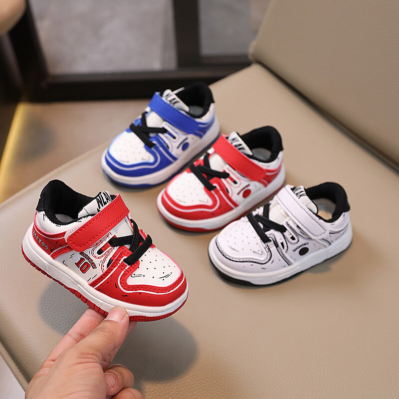 Fashion 2024 Leisure Excellent Children Casual Shoes Lovely Kids Sneakers Cool Infant Tennis Classic Baby Girls Boys Toddlers