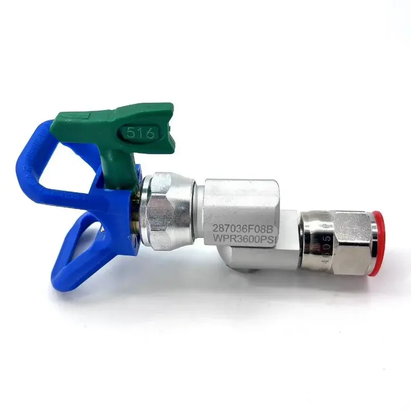 Smaster 287030-Jeu de valves CleanShot avec buse, valeur d'arrêt, joint adaptateur de pulvérisation sans air pour odorde pulvérisation nium ner Titan
