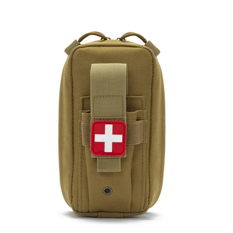 Portable First Aid Kit Nylon Tactical MOLLE Tactical Medical Bag Storage Accessories Waist Pack Military Hunting Hanging Bag