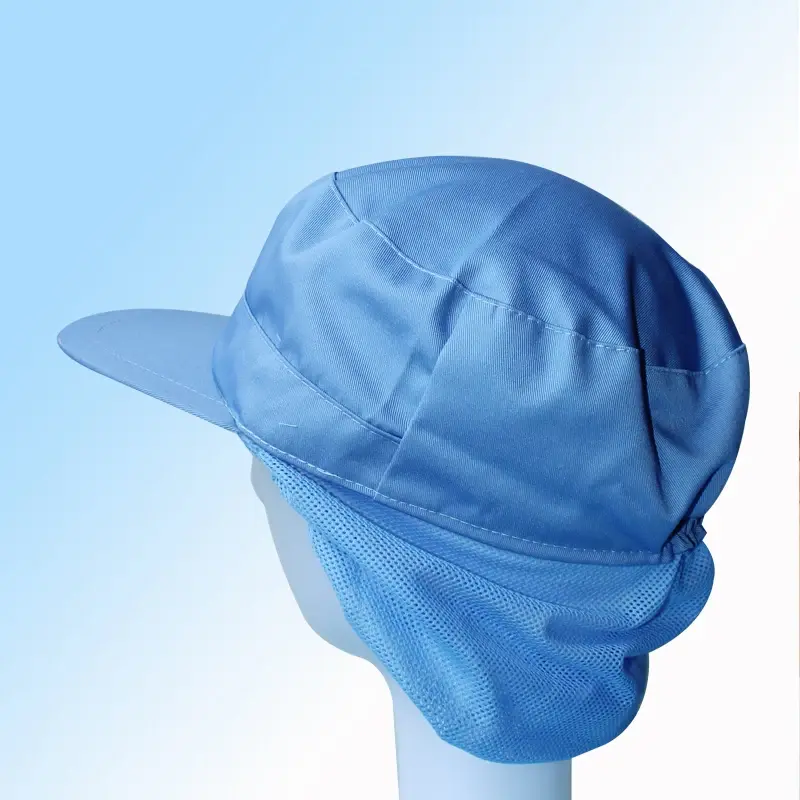 Bonnet de filet alimentaire respirant absorbant la transpiration, chapeau de chef de cuisine, prévention de la poussière, chapeau de travail, adapté aux travailleurs féminins, usine, atelier, restaurant
