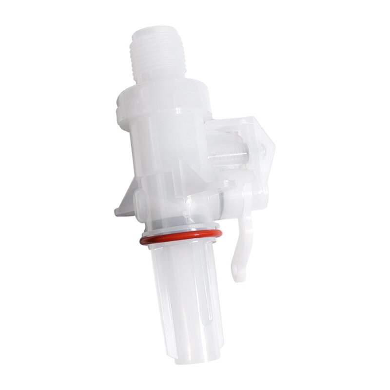 Thetford 아쿠아 매직 IV 화장실용 변기 워터 밸브 키트, 하이 및 로우 모델, RV 액세서리 교체 부품, ABS, 13168