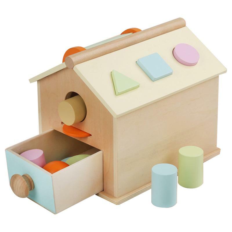 Gioco di abbinamento della forma gioco di abbinamento Montessori per bambini giocattolo di apprendimento divertente per la scuola materna domestica giocattoli per la prima educazione per i bambini