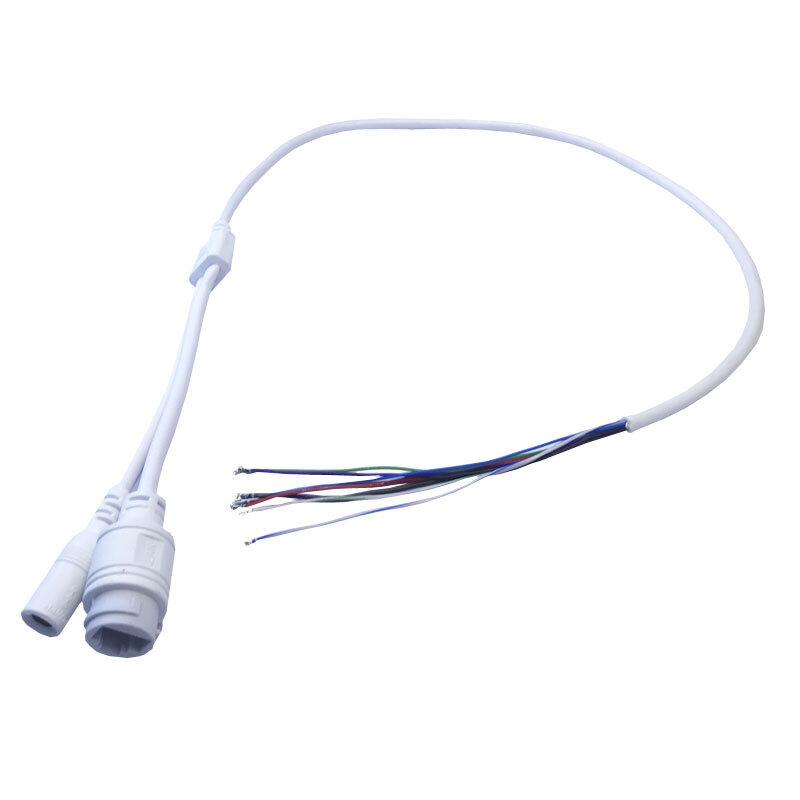 Wysokiej jakości 9 Pin kamera sieciowa moduł sieci kabel wielożyłowy sieci monitorowania kabel portu RJ45 + DC IP wodoodporny kabel
