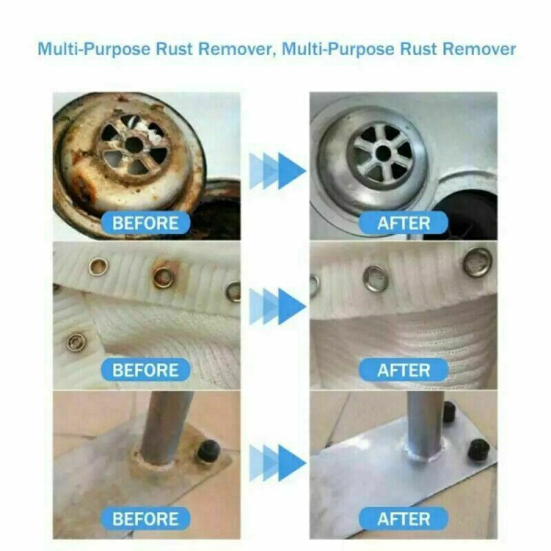 1pcs Universal Car Anti-Rust Remover Inhibitor Maintenance Derusting Spray Cleaner 30ml 10*2.7cm  Automotive Tools