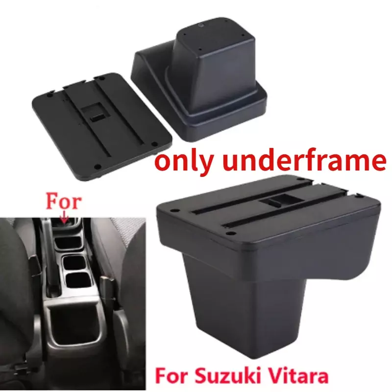 Dedicado Braço Carro para Suzuki Vitara, Caixa De Armazenamento Center, Peças Retrofit, Acessórios Do Carro, USB Interior, Fácil de Instalar