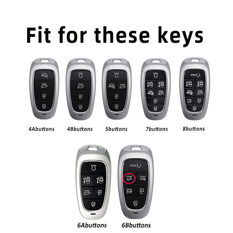 Чехол для автомобильного ключа из ТПУ, оболочка для автомобильного ключа, брелок для Hyundai Santa Fe Tucson 2022 NEXO NX4 Atos Solaris Prime 2021