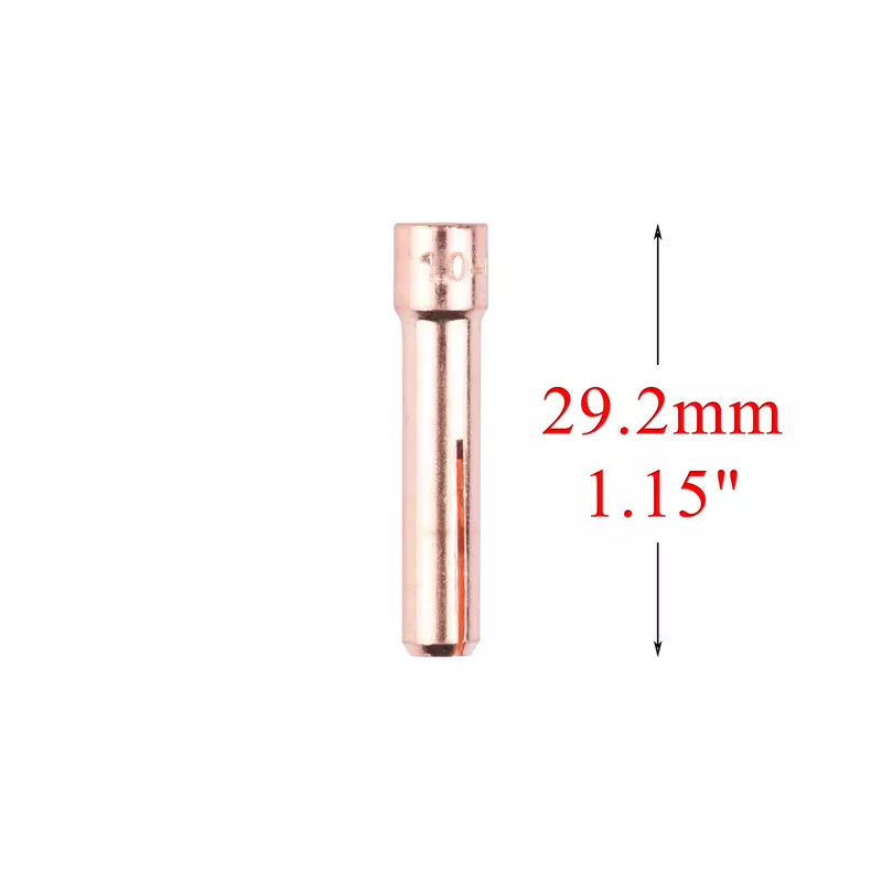 54PCS TIG Welding Torches Stubby Gas Lens Collets Alumina Nozzles Back Cap Kit Fit SR WP17 WP18 WP26