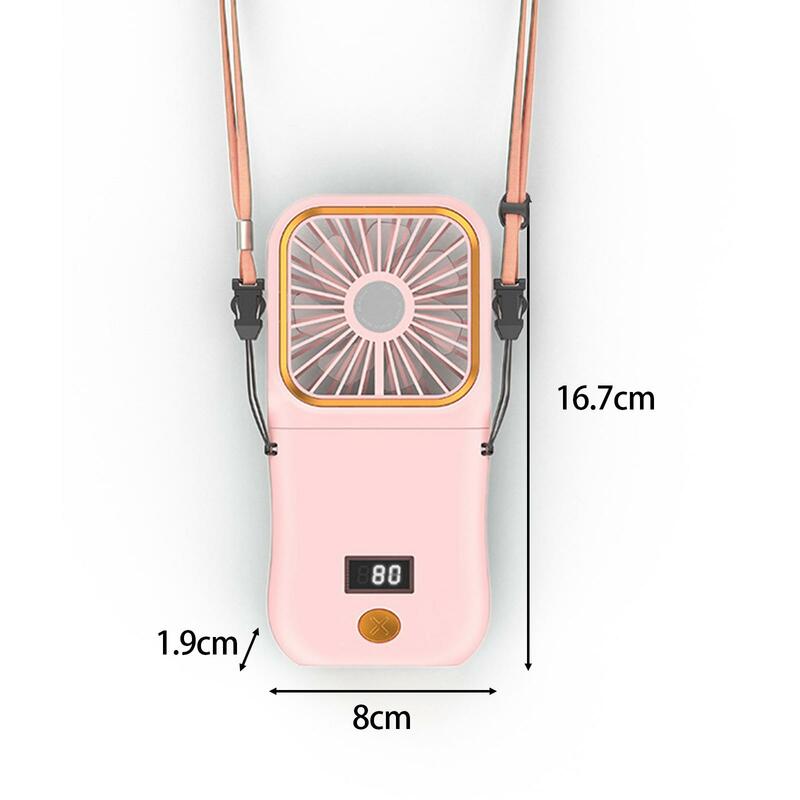 Draagbare Mini-Ventilator Draagbare Ventilator Opvouwbare Draadloze Bureauventilator Voor Binnenshuis
