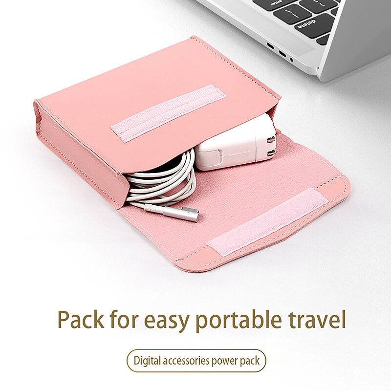 Tas Laptop tas Power tas penyimpanan untuk Notebook Digital aksesoris koper Mobile Power Mouse Data kabel tas lengan
