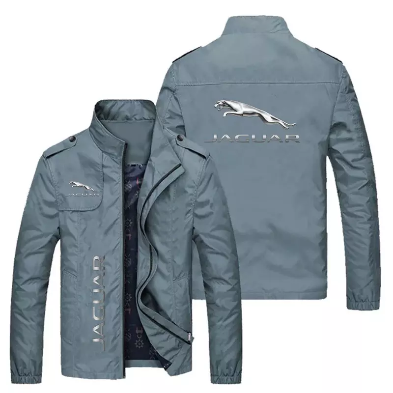 Giacca da auto Jaguar 2023 nuova giacca con stampa Logo Jaguar giacca da Baseball Casual giacca da ciclismo giacca da uomo taglia asiatica M-6XL