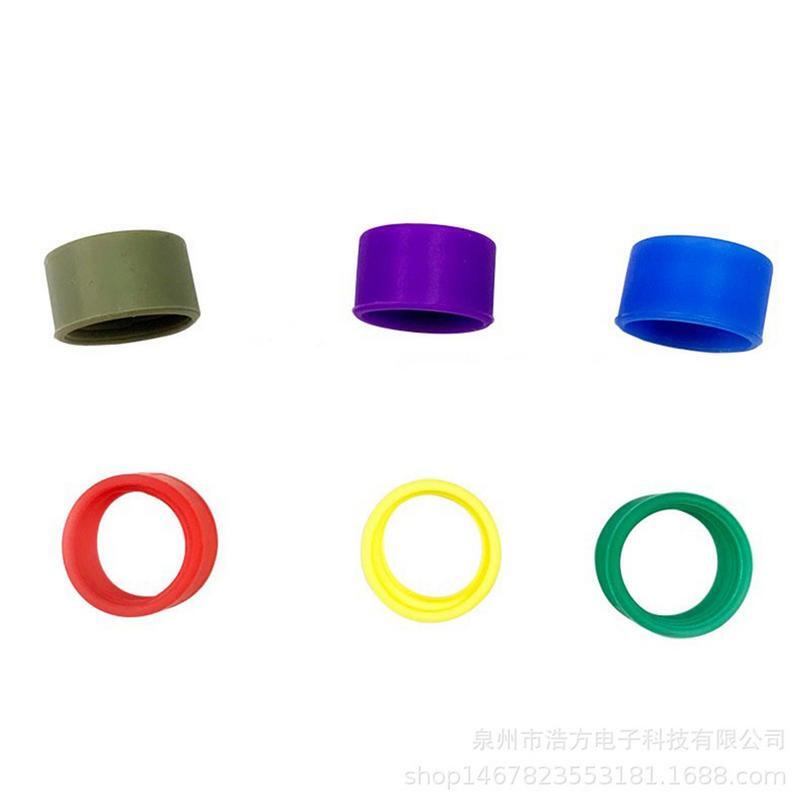 1 шт., разноцветные идентификационные кольца для рации Motorola