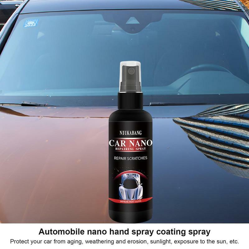 Kit de revestimento nano cerâmico automotivo Revestimento líquido Camada hidrofóbica Pintura de polimento Polimento Polonês de carro Reparação de arranhões