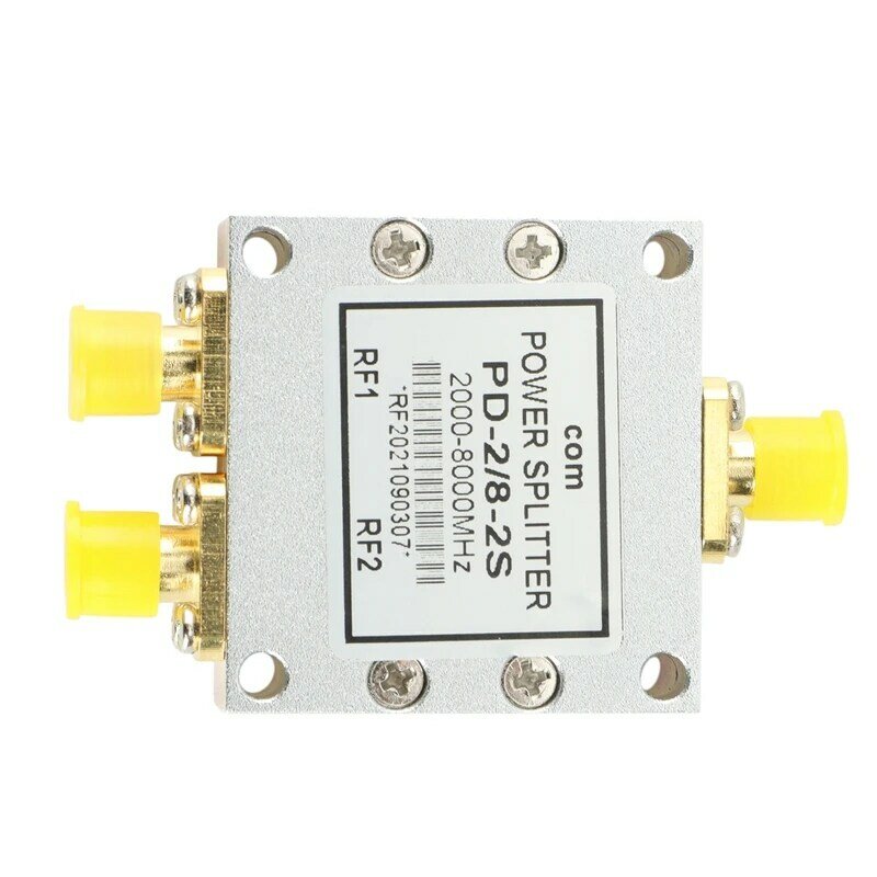 SMA جهاز تقسيم الطاقة Microstrip ، RF الموحد ، نقطة واحدة اثنين ، 2 إلى 8Ghz ، WiFi ، 10W