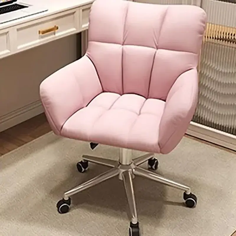 เก้าอี้สำนักงานดีไซน์เนอร์แบบหมุนได้เก้าอี้ทำงานคอมพิวเตอร์เก้าอี้นวดตัวเท้าแขนสบายเฟอร์นิเจอร์ cadeira de escritorio