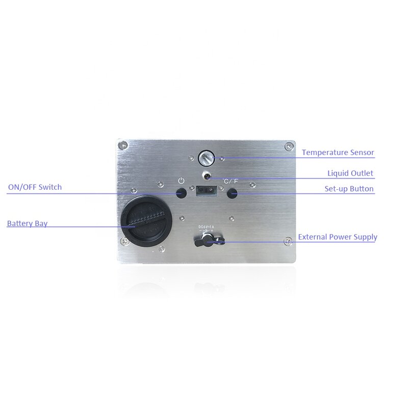 Dispenser Pembersih Tangan Otomatis Profil Aluminium Sensor Pintar Pemantau Data Stand Lantai Tanpa Sentuhan