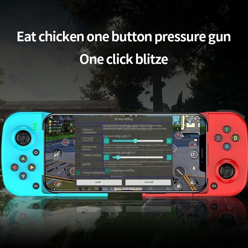 Gamepad الروبوت لأكل الدجاج تمتد الهاتف متصل مباشرة إلى Gamepad