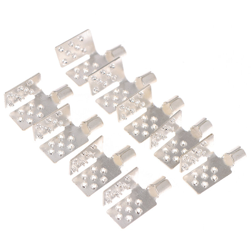 10 pezzi di calore di alta qualità elettrico riscaldamento a pavimento clip di pellicola accessori morsetti di collegamento all'ingrosso