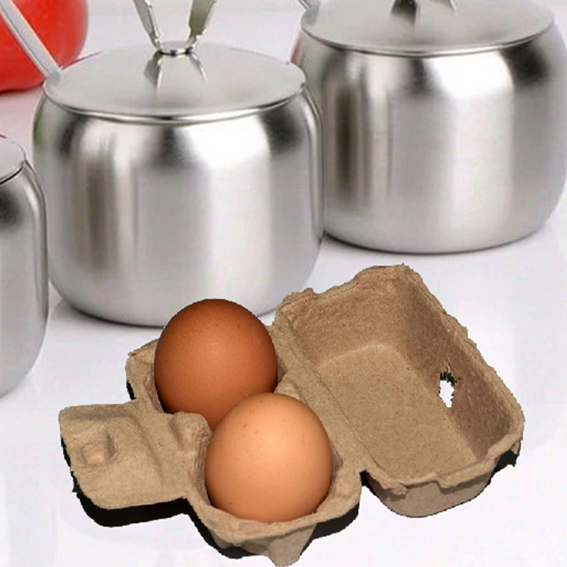 Support René en pâte de papier pour la maison, porte-œufs en papier pour la cuisine et le restaurant