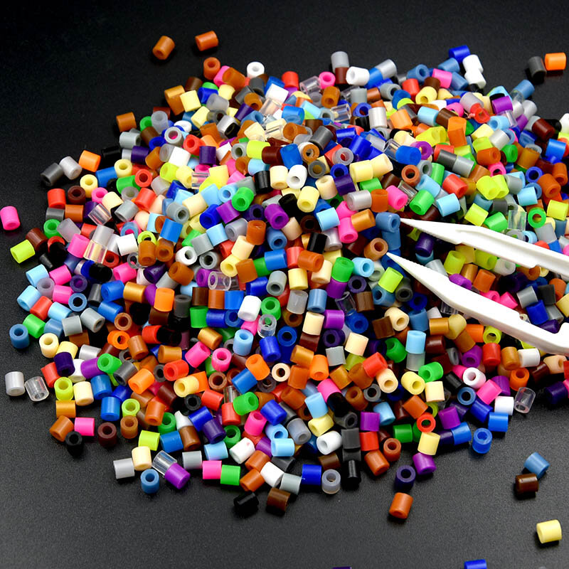 Perler Perlen Kit 5mm/2,6mm Hama perlen Ganze Set mit Pegboard und Eisen 3D Puzzle DIY Spielzeug kinder Kreative Handgemachte Handwerk Spielzeug Geschenk