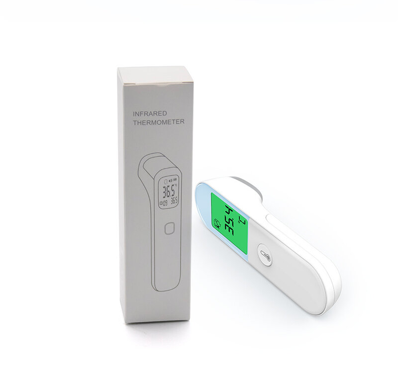 Termometro frontale senza contatto Termometro medico Termometro digitale LCD per febbre a infrarossi per Termometro per bambini e adulti