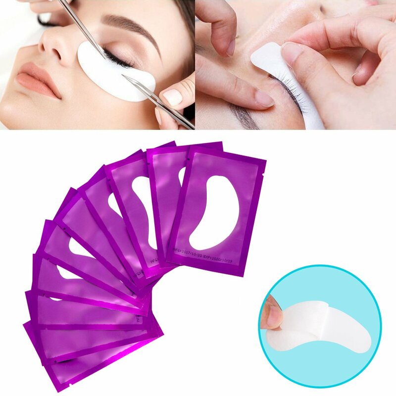 eye patches eyelash extension under eyelashes fake lashes stickers lash extension supplies patches for building eyelid stickers