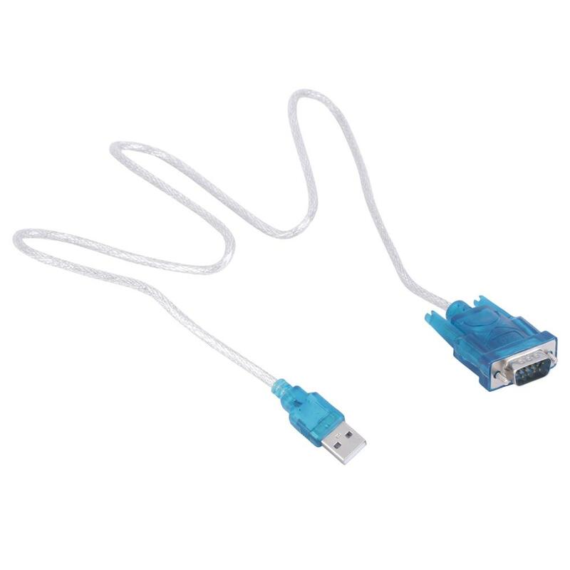 Hot Sale CH340 USB to RS232 serial port 9 Pin DB9 Serial Cable COM Port Adapter Converter Drop Shipping