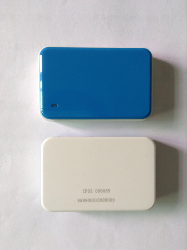 Mini Leitor de Cartão com Bluetooth para Smart Phone, MSR EMV, 2 em 1, Suportando Android e iOS