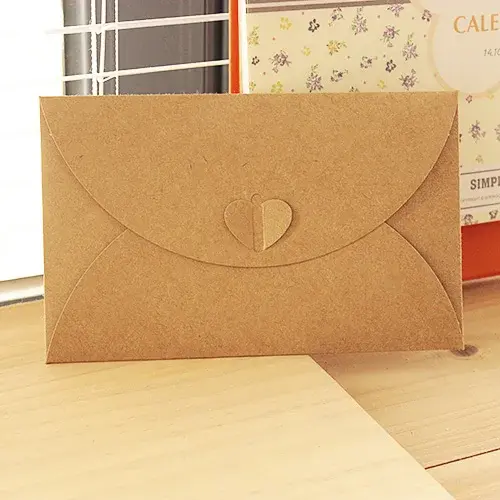 QSHOIC 50 stks/set enveloppen voor uitnodigingen wieden envelop 17.5*11 cm (1 inch = 2.54 cm) papier enveloppen huwelijksuitnodiging envelop